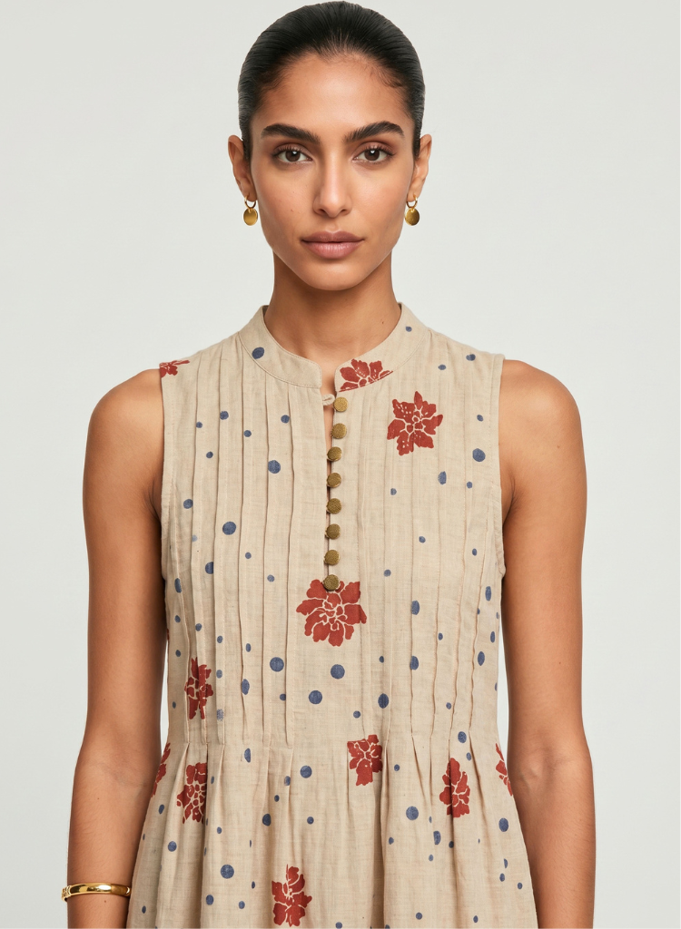 Ivy Beige Dress