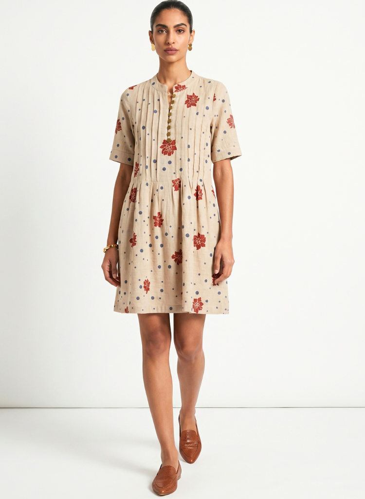 Ivy Beige Dress