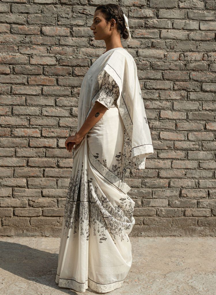 Ivy Chanderi Saree