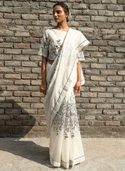 Ivy Chanderi Saree