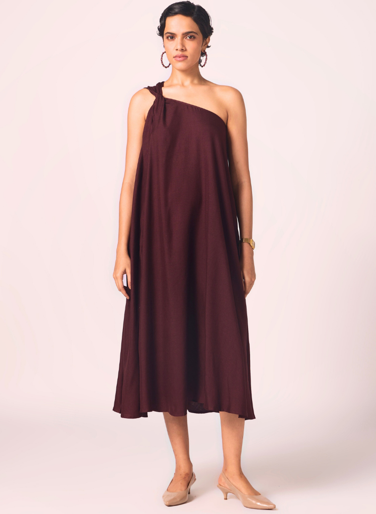 Izar One Shoulder Dress