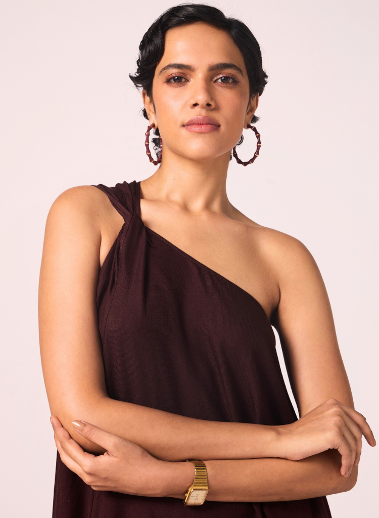 Izar One Shoulder Dress