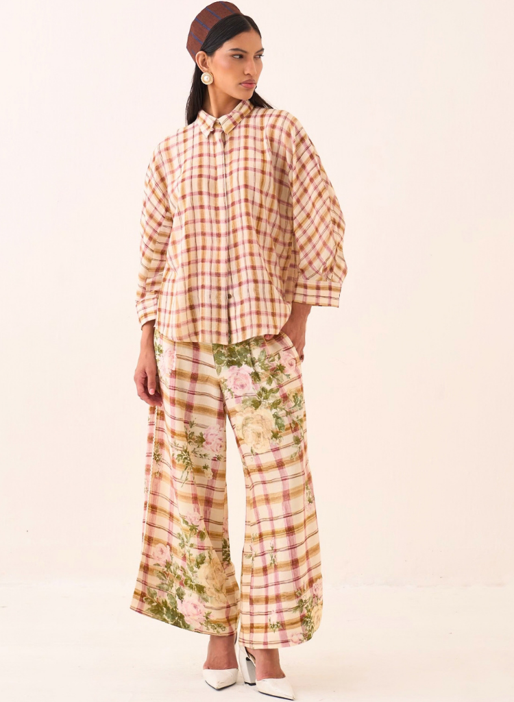 Jaali Bubble Shirt Set