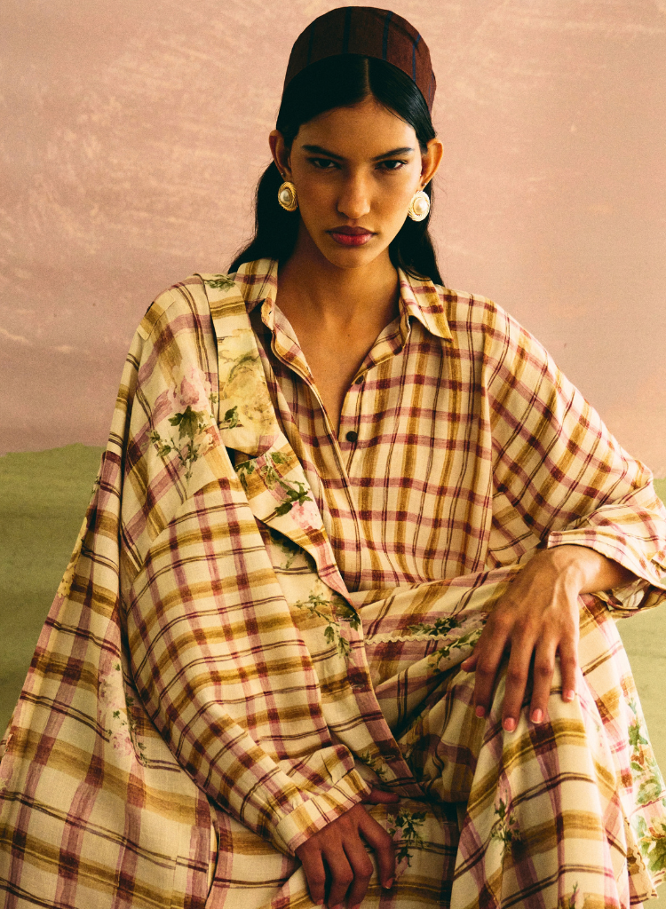 Jaali Bubble Shirt