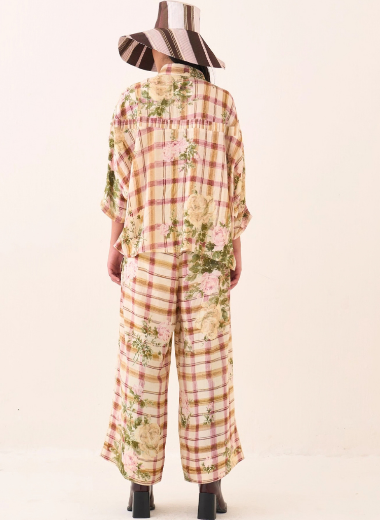 Jaali Pintuck Shirt Set