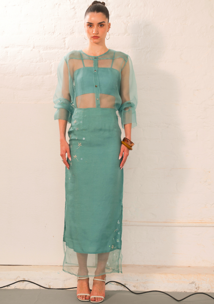 Jade Organza Set