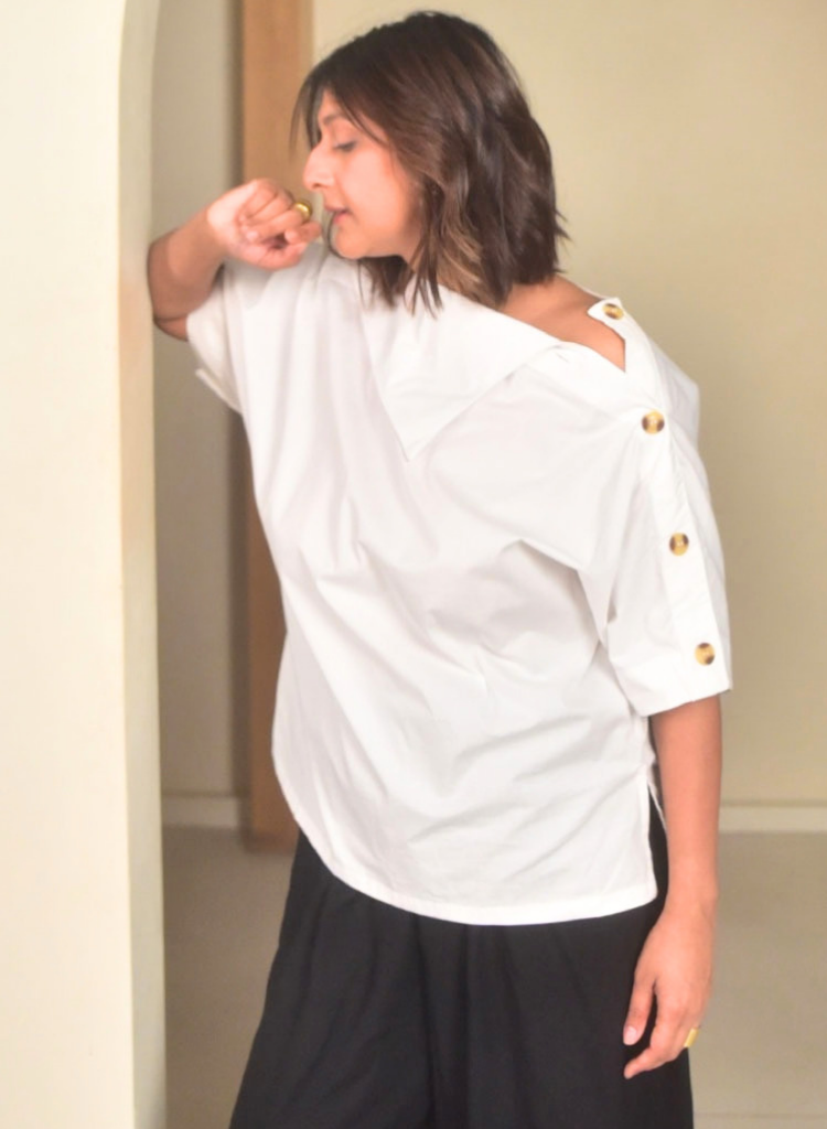 Jane Button Up Top