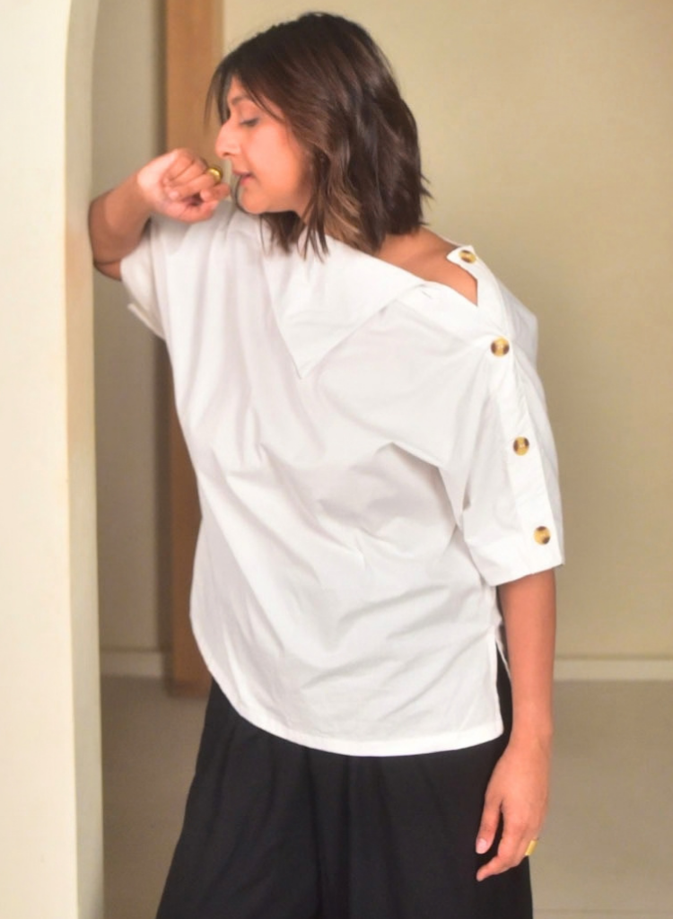 Jane Button Up Top