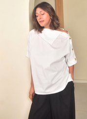 Jane Button Up Top