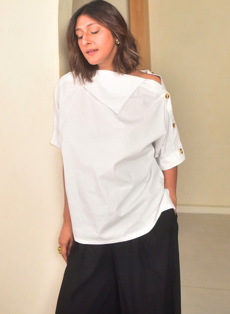 Jane Button Up Top