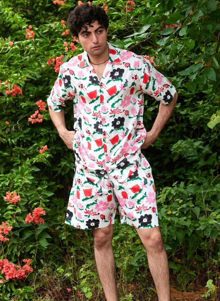 Jardin Spray Resort Shirt