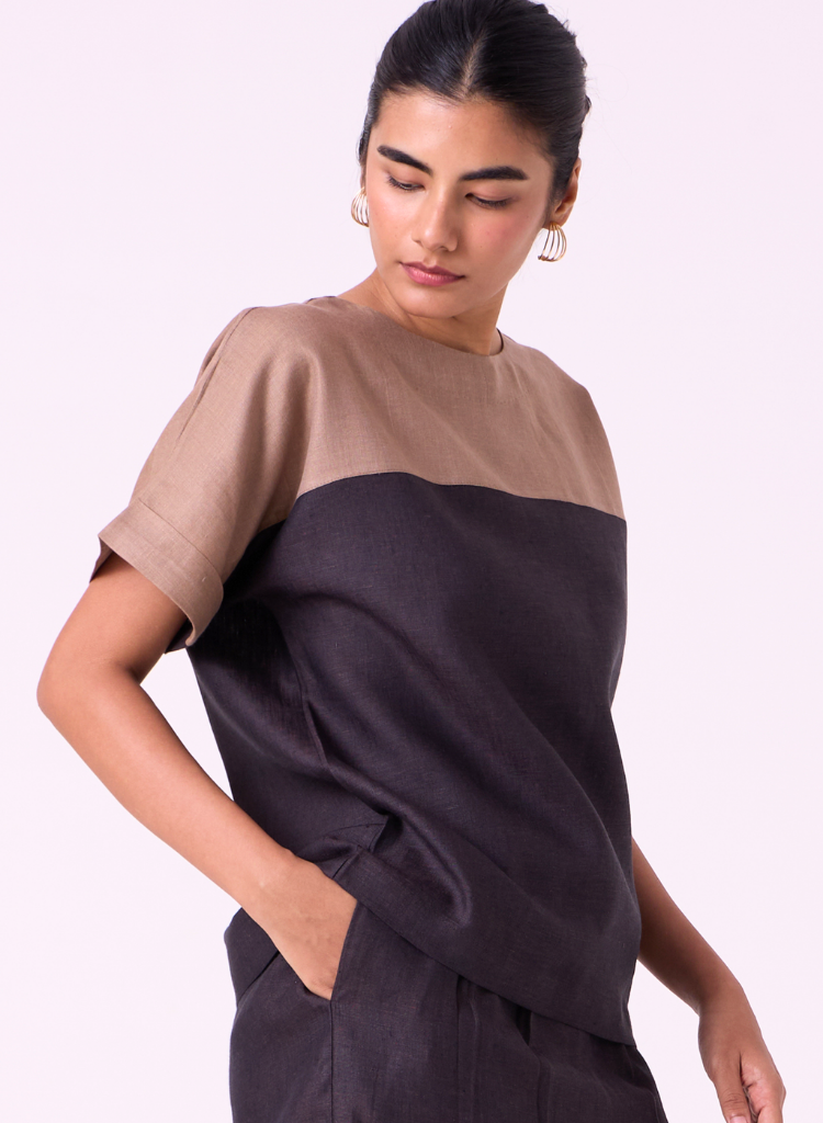 Jiku Colourblocked Top