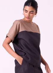 Jiku Colourblocked Top
