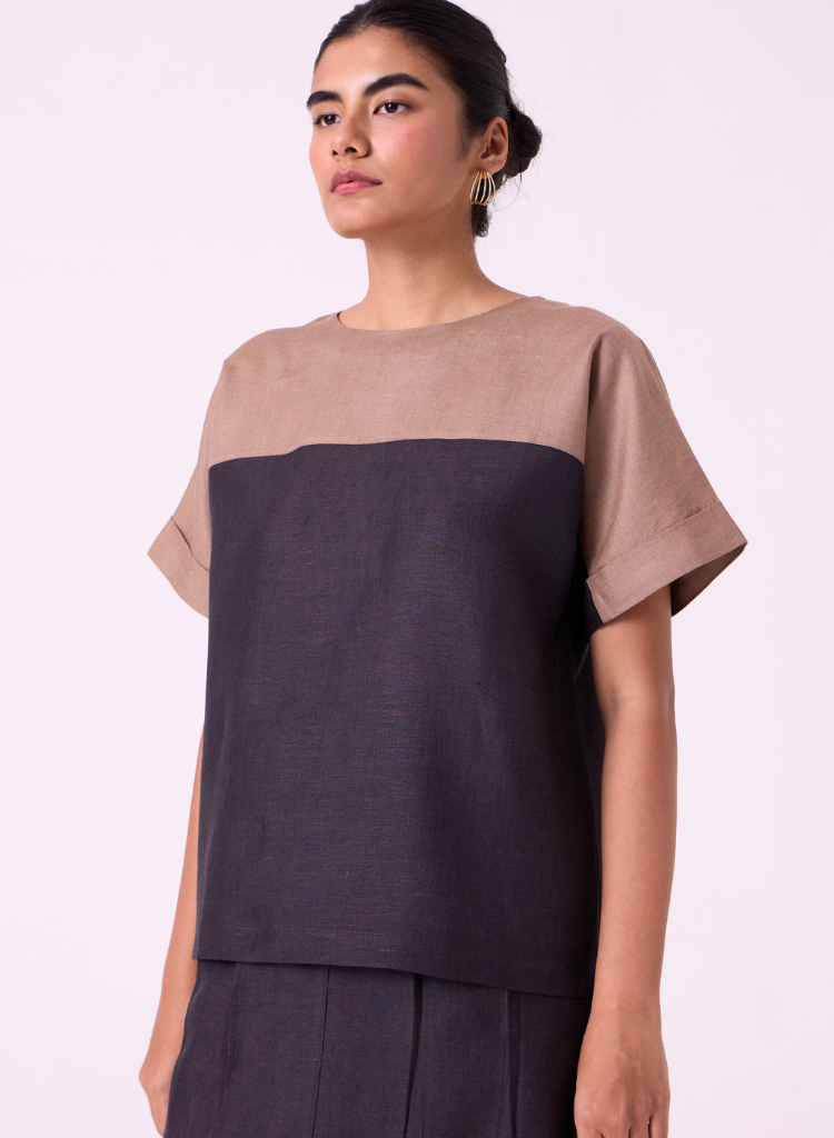 Jiku Colourblocked Top