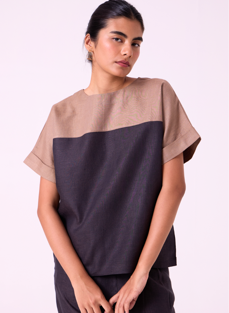 Jiku Colourblocked Top