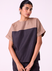Jiku Colourblocked Top