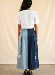 Judy Panelled Skirt