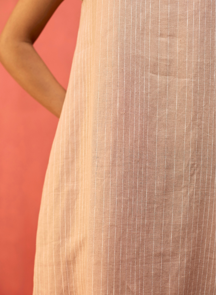 Juro Stripe Parabola Dress