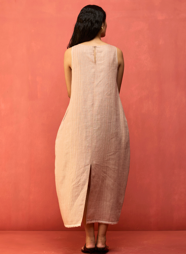 Juro Stripe Parabola Dress