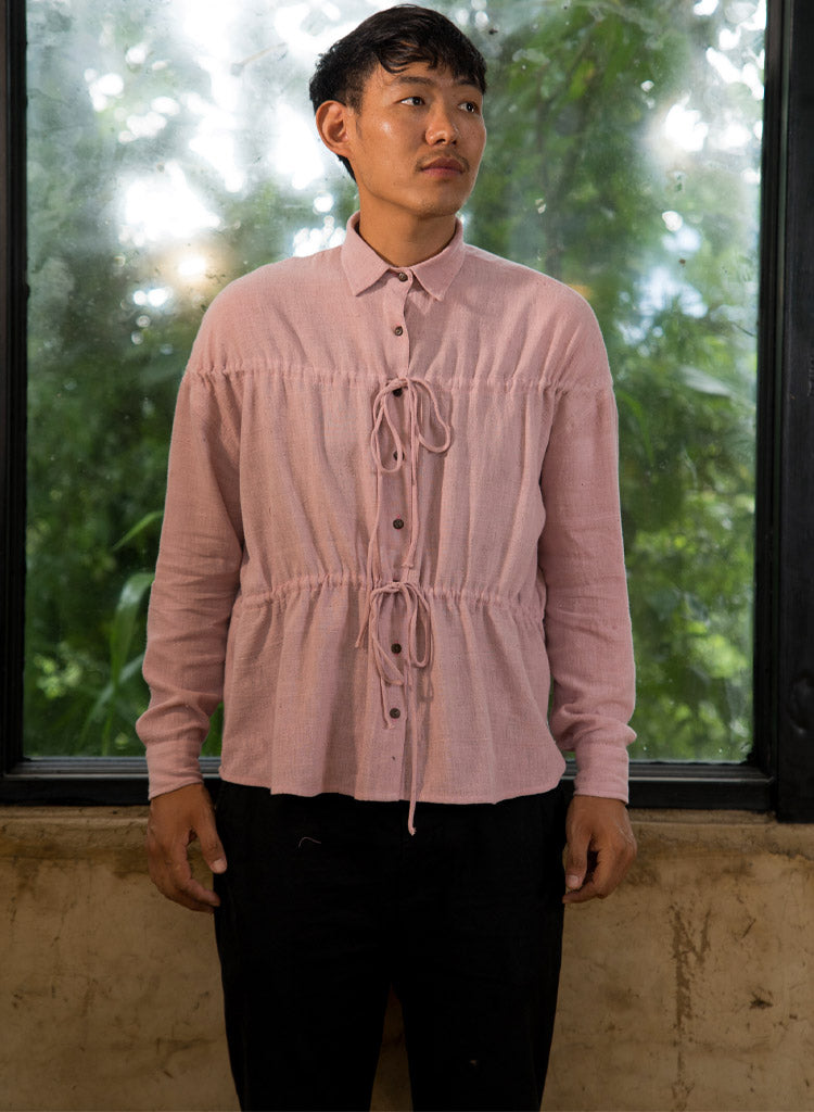 Drawstring Tie Shirt