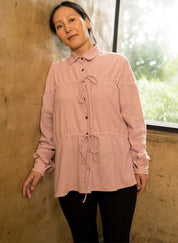 Drawstring Tie Shirt