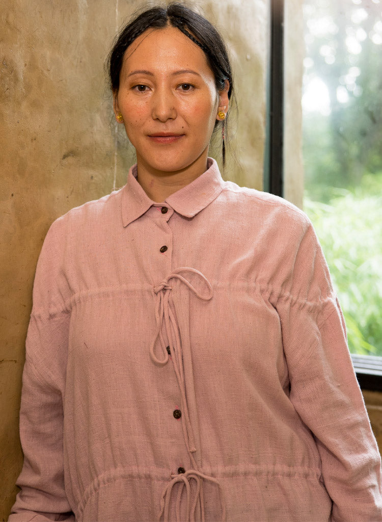 Drawstring Tie Shirt