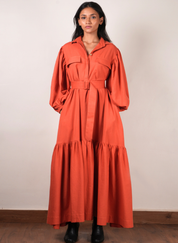 Kaavya Shirt Dress