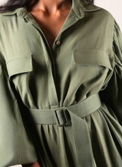 Kaavya Shirt Dress