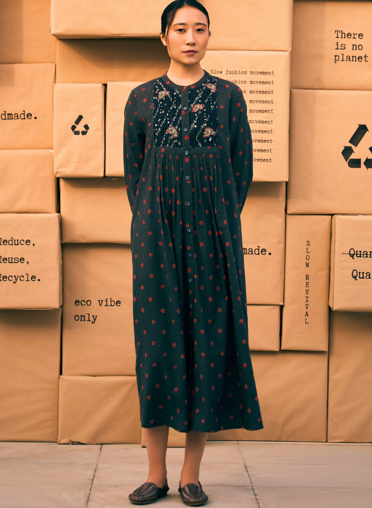Kakera Midi Dress