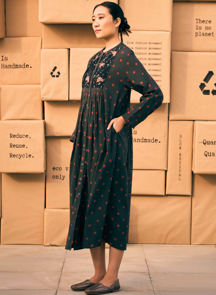 Kakera Midi Dress