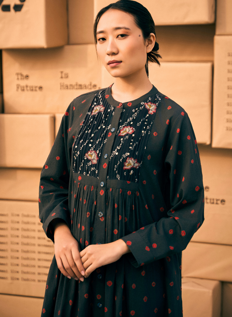 Kakera Midi Dress