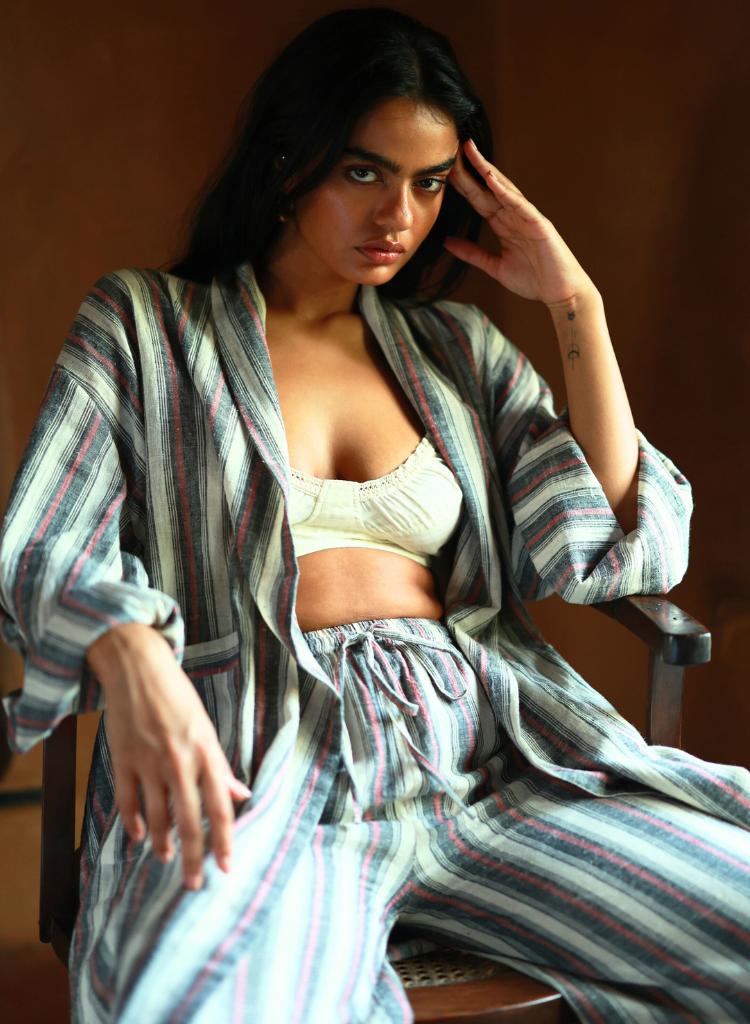 Kala Cotton Robe NETE.IN