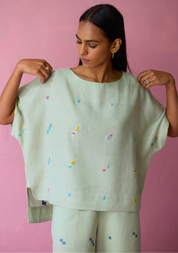 Kanni Hand Embroidered Set