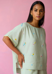 Kanni Hand Embroidered Top