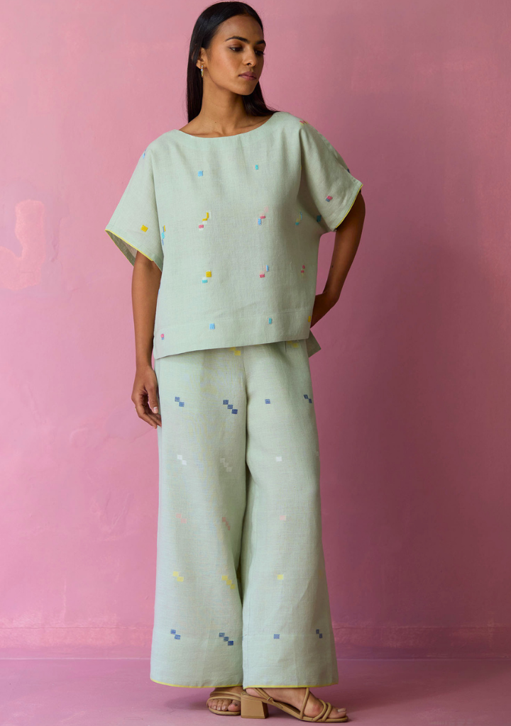 Kanni Hand Embroidered Top