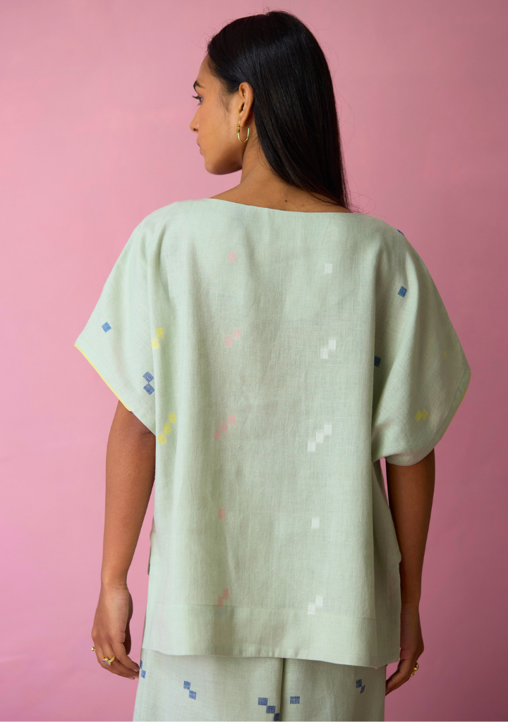Kanni Hand Embroidered Top