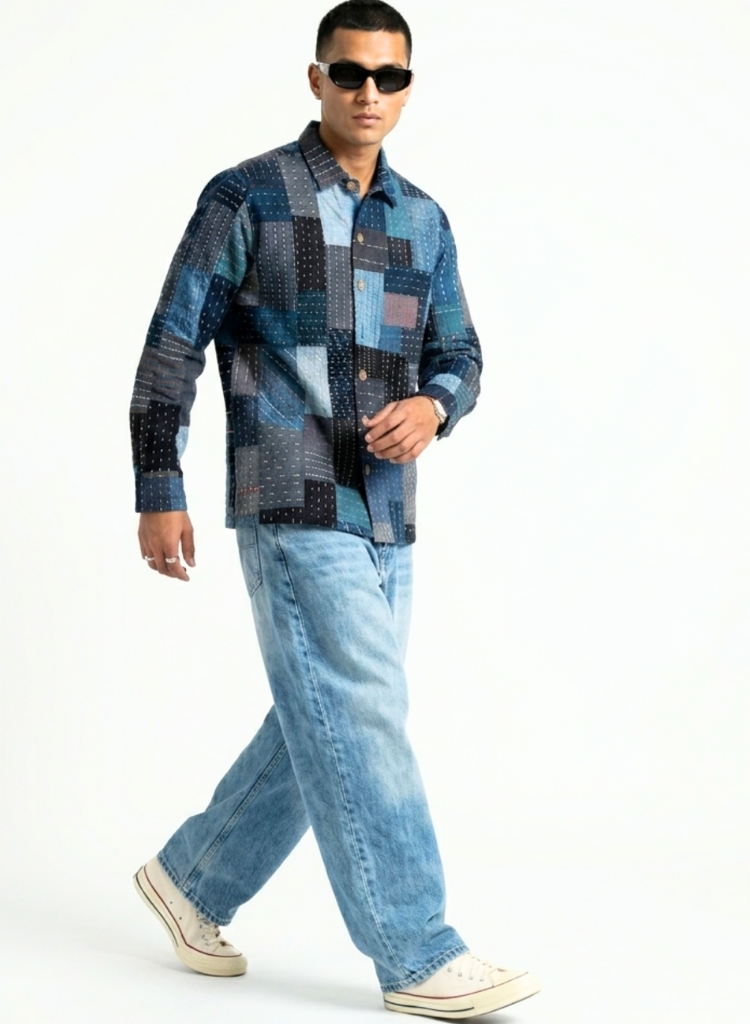 Kantha Patchwork Jacket