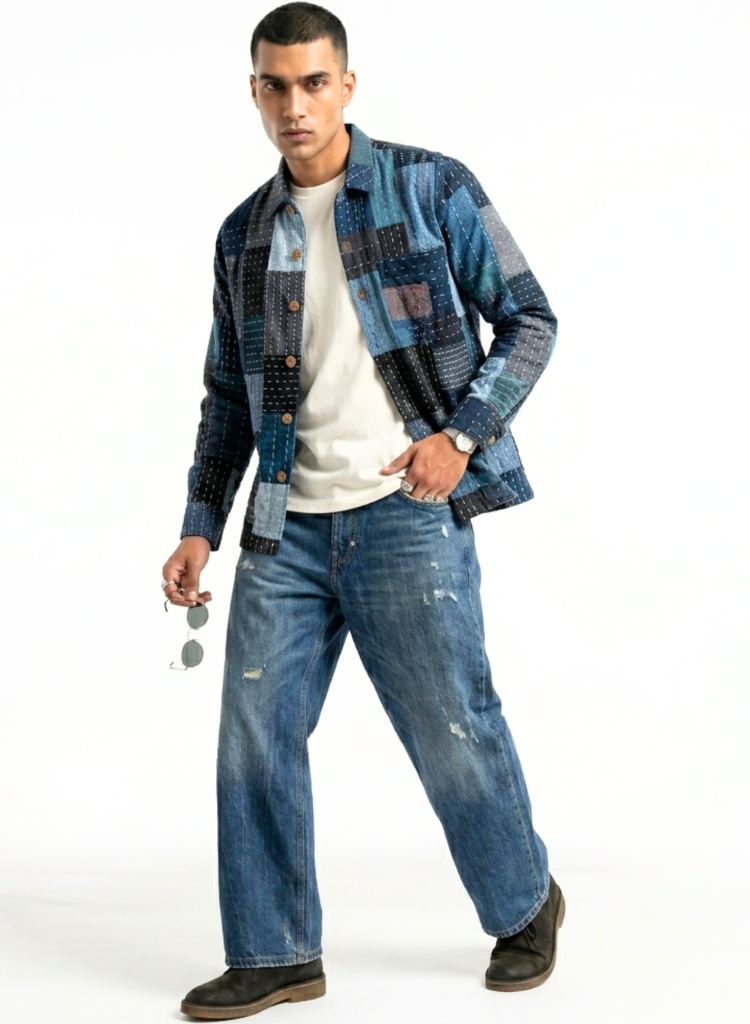 Kantha Patchwork Jacket