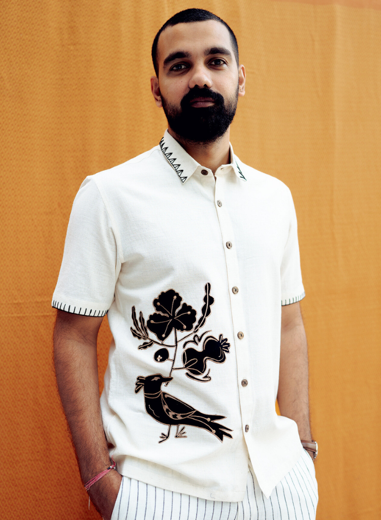 Karbi Appliqué Shirt