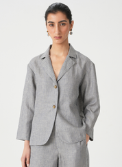 Kasane Striped Jacket Set