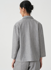 Kasane Striped Jacket Set