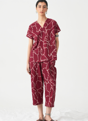 Kasuri Ikat Pants