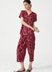 Kasuri Ikat Pants
