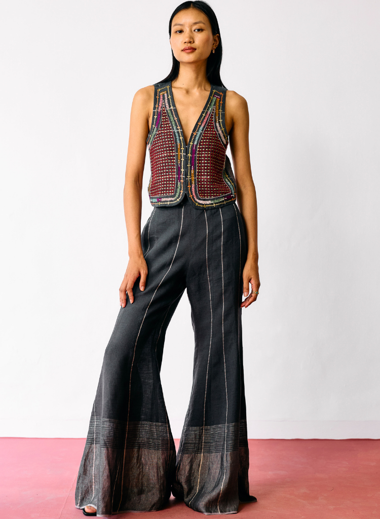Kaya Embroidered Vest