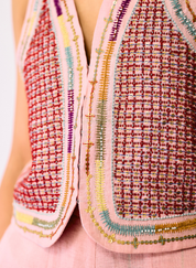 Kaya Embroidered Vest