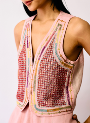 Kaya Embroidered Vest