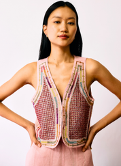 Kaya Embroidered Vest