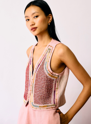 Kaya Embroidered Vest