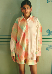 Kelly Bias Panelled Shirt