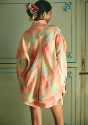 Kelly Bias Panelled Shirt